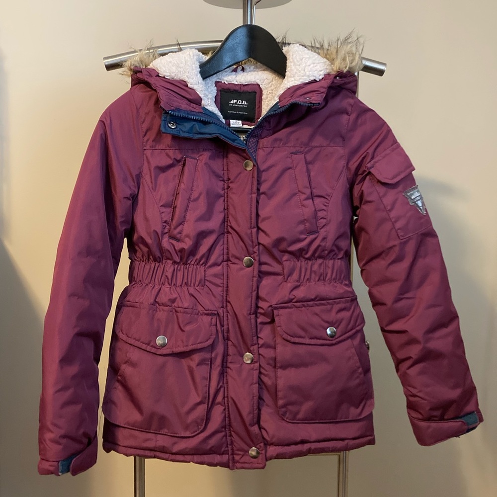 Girl winter jacket